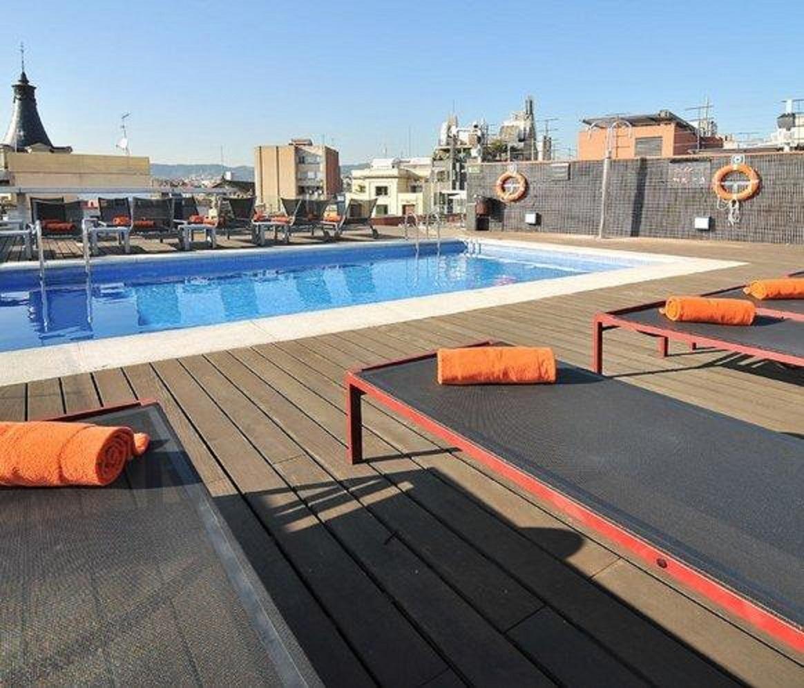Hotel Jazz Barcelona Bagian luar foto