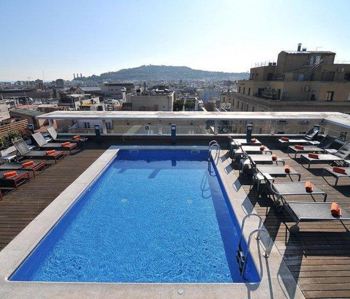 Hotel Jazz Barcelona Bagian luar foto